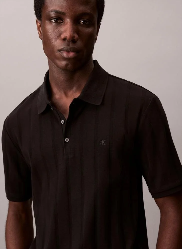 CALVIN KLEIN Rib Classic Polo