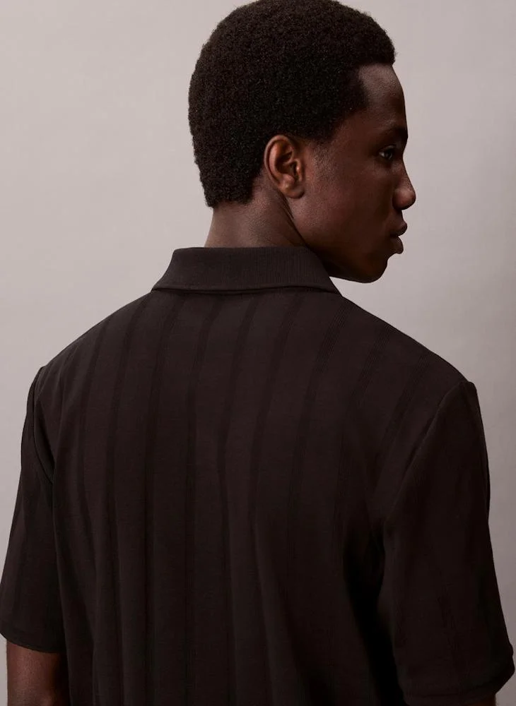 CALVIN KLEIN Rib Classic Polo