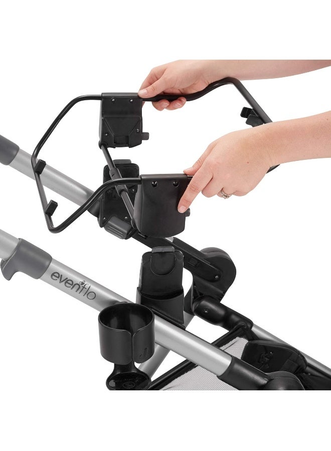 Evenflo Pivot Xpand Adapter Exclusively for Perego Infant Car Seats, Graco, Chicco, and Peg, 15x15x5 Inch (Pack of 1) - Image 4