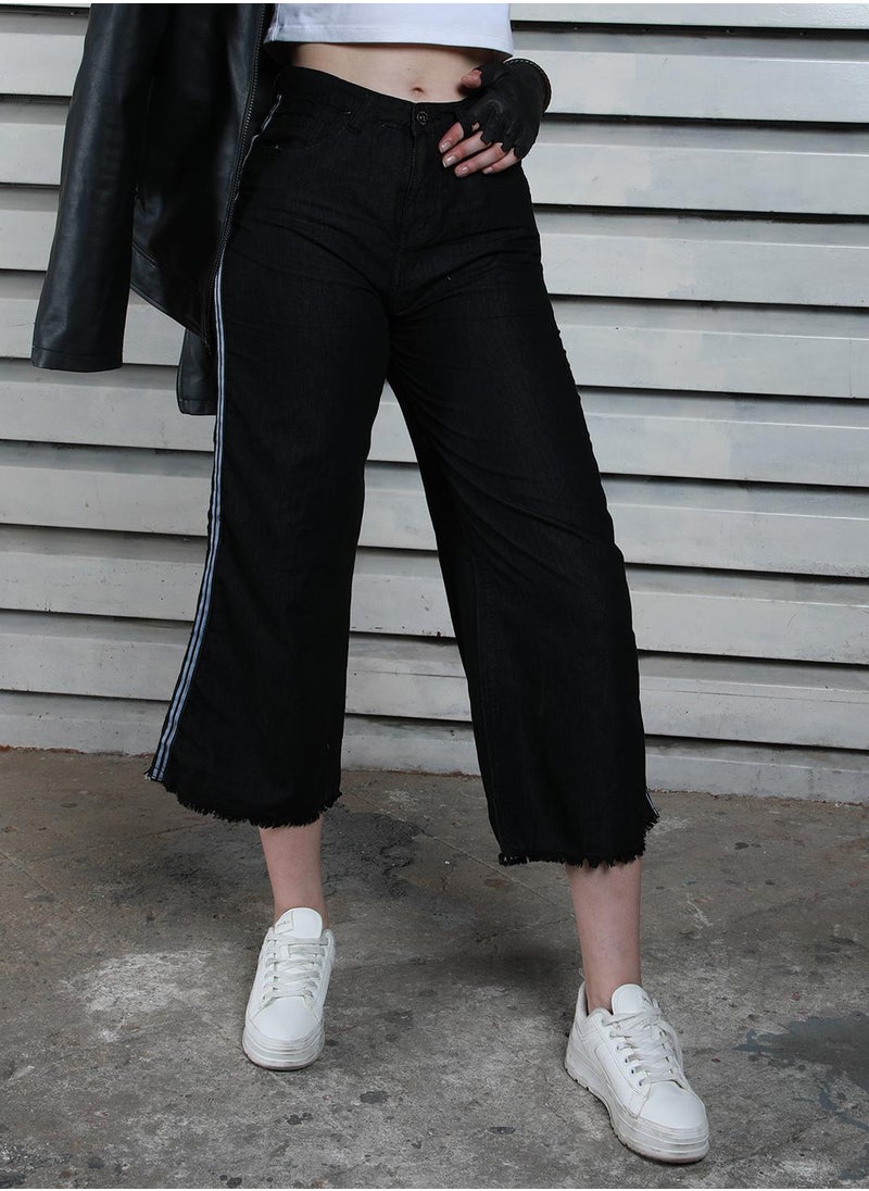 HIGH STAR Women Black Palazzos  - Image 2