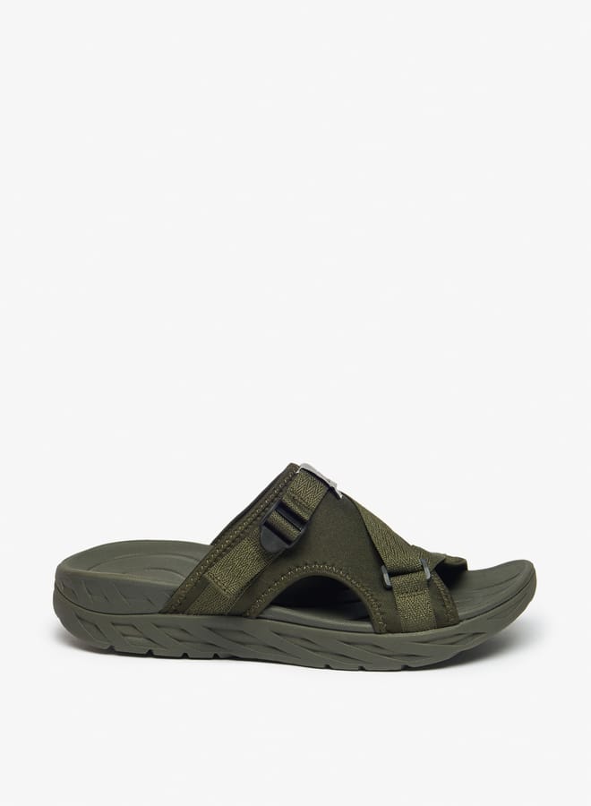 كابا صنادل رياضية رجالية سادة سهلة الارتداء مع توسيد - Image 1