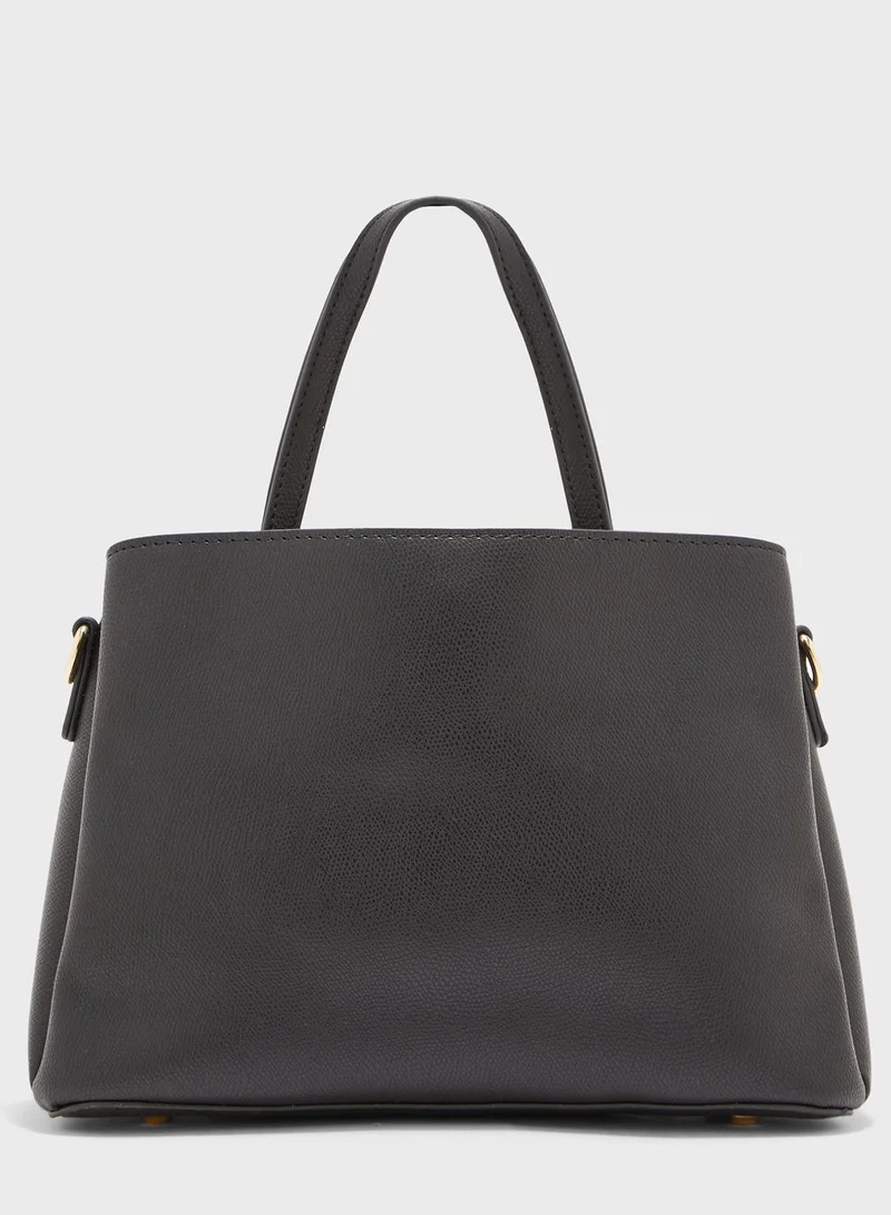 CARPISA Berry Ring Detail Belted Shopper Bag