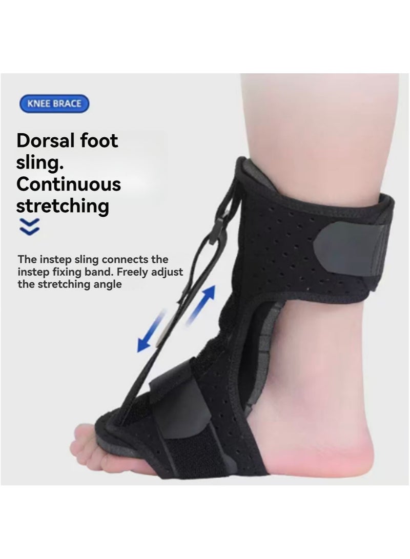 Foot Drop Brace for Walking Lifting Shoes, Drop Foot AFO Brace Help Raise Shoes, Foot Up Splint for Ankle, Improved Walking Gait, Prevent Falls and Injuries, for Left and Right Foot,Fits Women and Men - Image 2