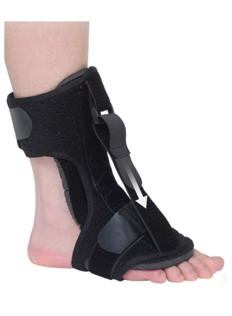 Foot Drop Brace for Walking Lifting Shoes, Drop Foot AFO Brace Help Raise Shoes, Foot Up Splint for Ankle, Improved Walking Gait, Prevent Falls and Injuries, for Left and Right Foot,Fits Women and Men - Image 1