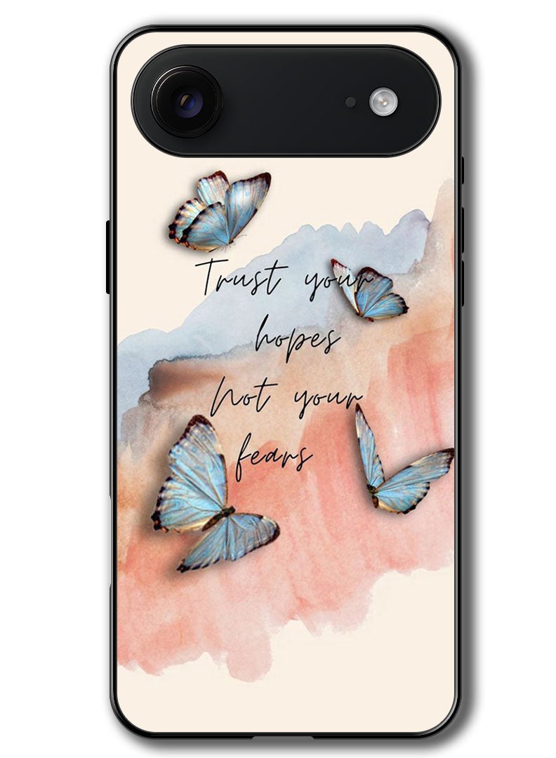 Theodor Case Compatible with Apple iPhone 17 Air 6.5 Inch Protection Shockproof Bumper Cover Trust hopes - Image 1