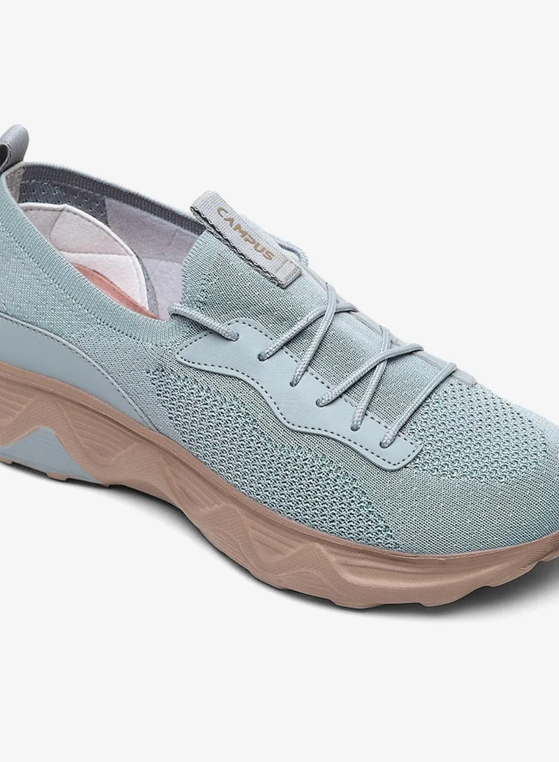 CAMPUS L.Gry/L.Mauve Women’s Low Top Sneakers – Sleek Lace Up Fit Shoes with Bold Patterned Sole for a Standout Look for Women | Best Price UAE