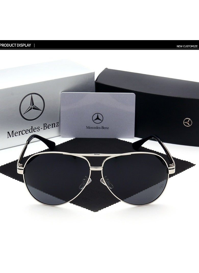 Mercedes Benz Fashion Sunglasses Silver