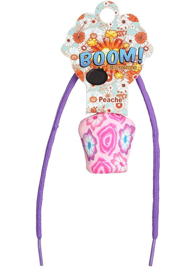 Boom Freska Car Air Freshener - Peach (various shapes) - Image 2