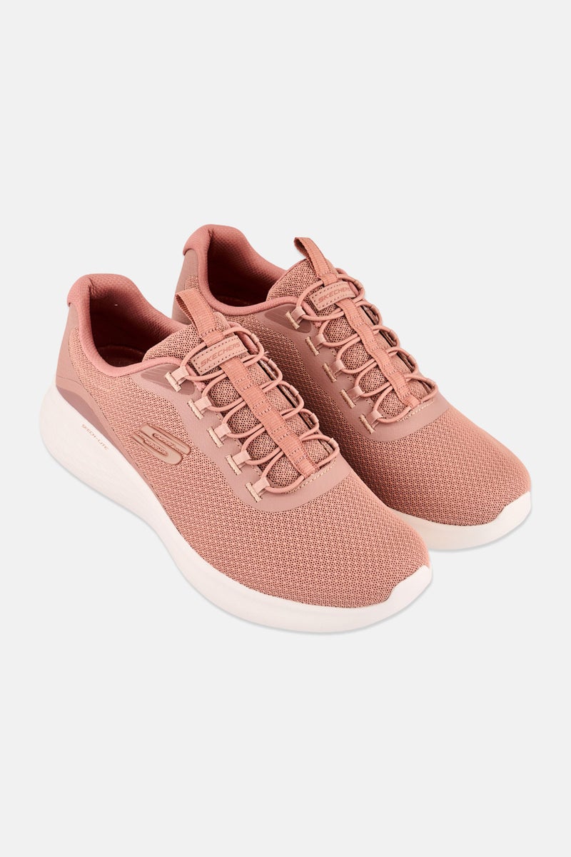 SKECHERS أحذية تدريب نسائية ريفريشر مزودة بأربطة، وردي قديم - Image 2