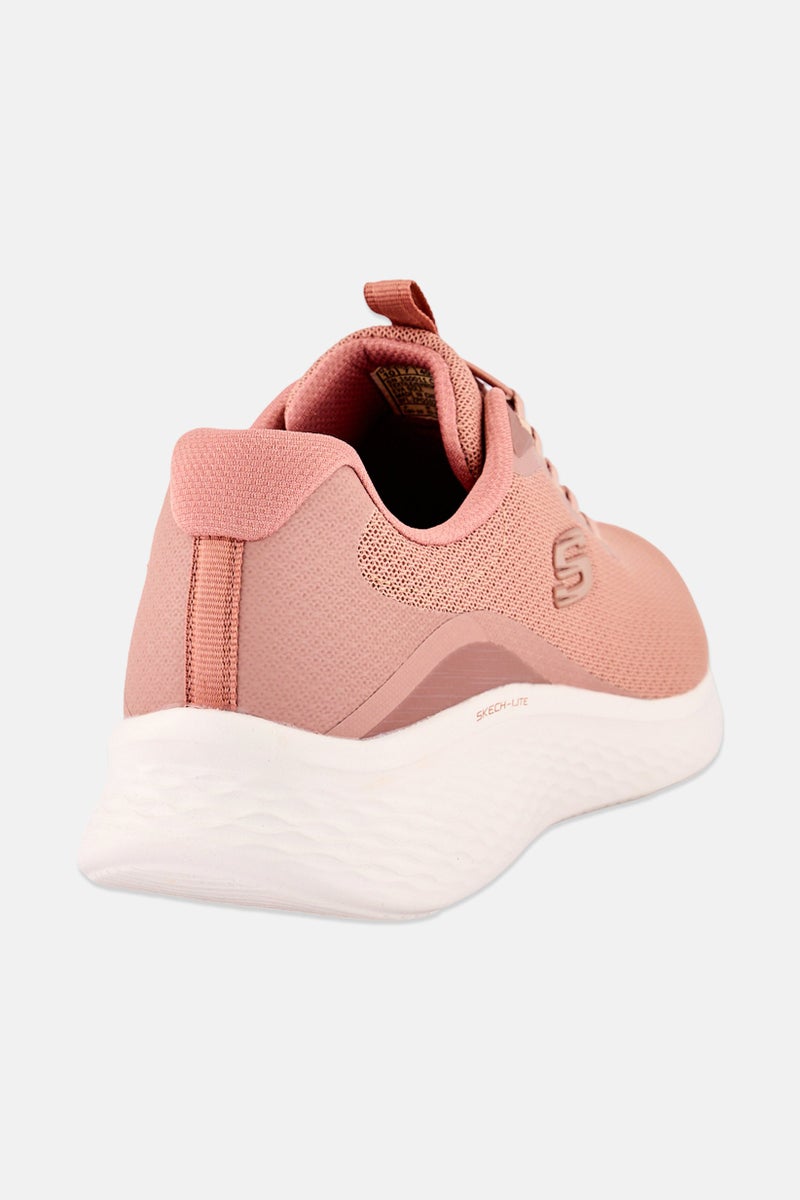 SKECHERS أحذية تدريب نسائية ريفريشر مزودة بأربطة، وردي قديم - Image 3