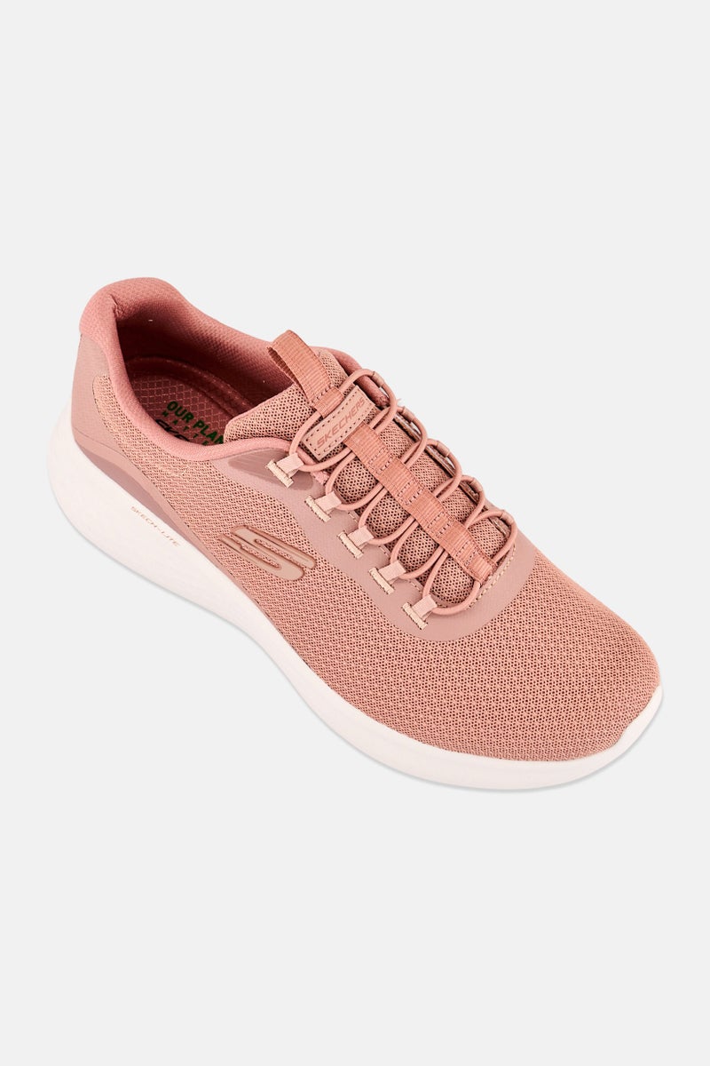 SKECHERS أحذية تدريب نسائية ريفريشر مزودة بأربطة، وردي قديم - Image 1