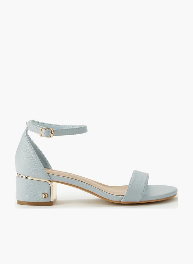 Women Ankle Strap Block Heels