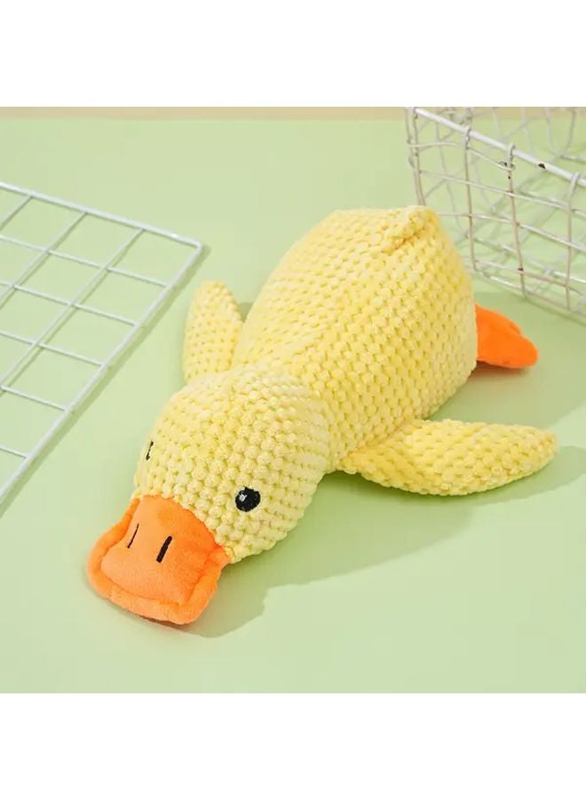 Large Yellow Duck Plush Toy 45cm Soft Stuffed Animal Gift For Birthday Decor - Image 1