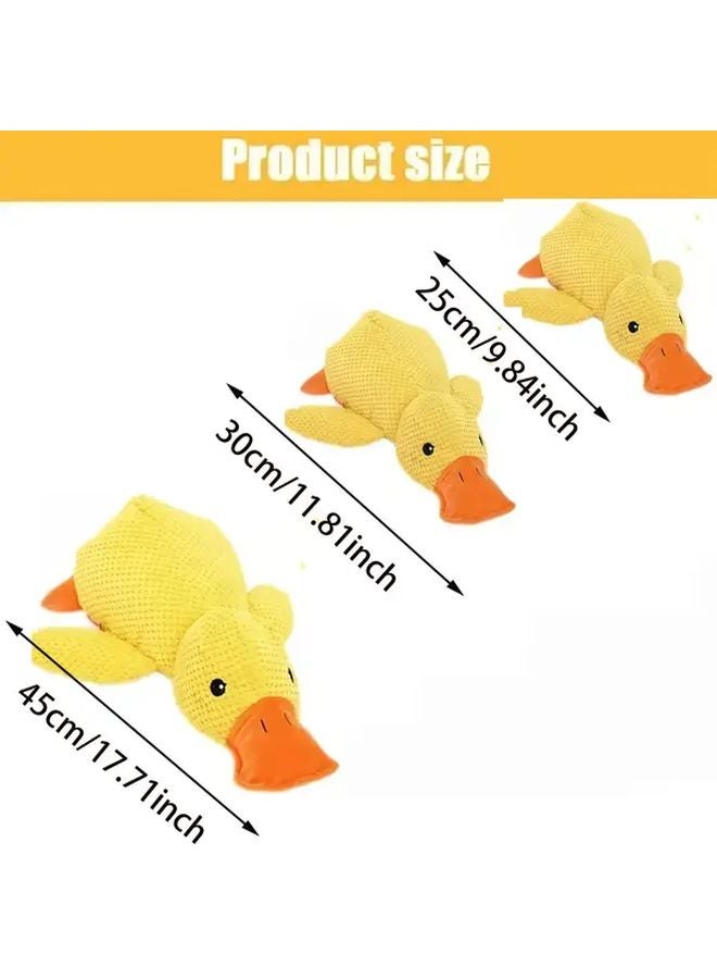 Large Yellow Duck Plush Toy 45cm Soft Stuffed Animal Gift For Birthday Decor - Image 3