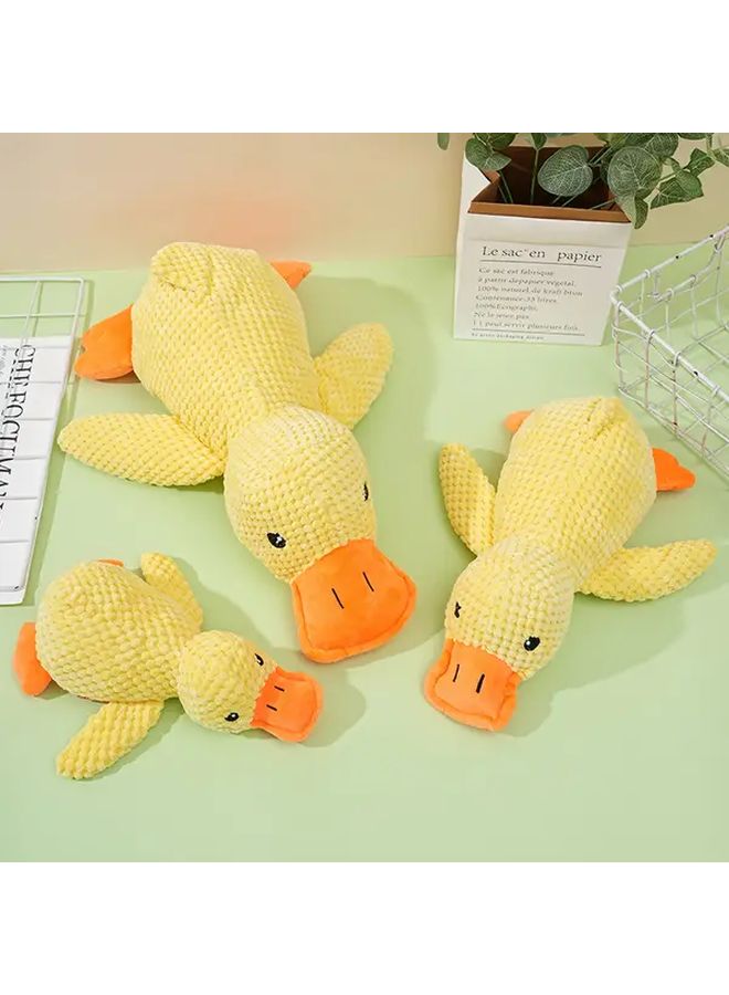Large Yellow Duck Plush Toy 45cm Soft Stuffed Animal Gift For Birthday Decor - Image 2