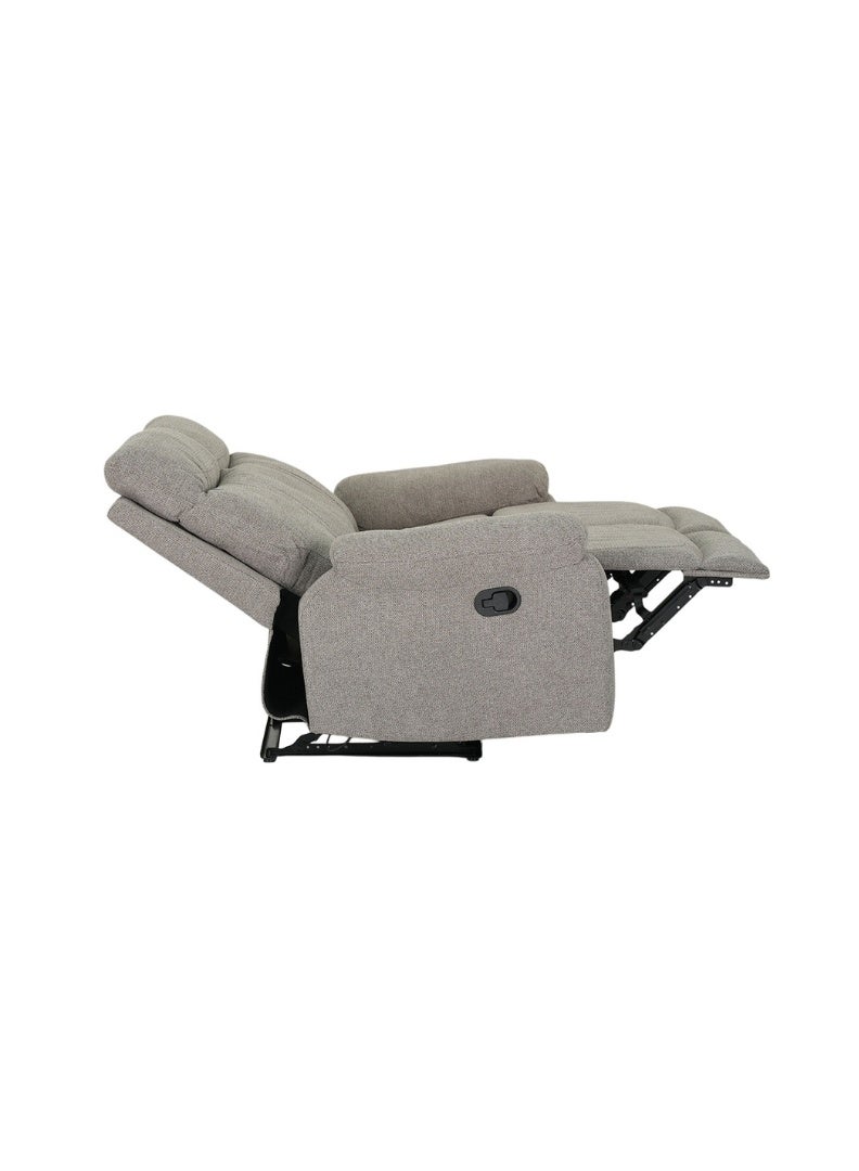 Royaloak Ipoh 2 Seater Recliner Sofa | Fabric  sofa with High Backrest with Tufted Detailing | Pillow Top Armrests & Pocket Springs for Superior Comfort | Durable Fabric Upholstery with Heavy-Duty Support - Image 5