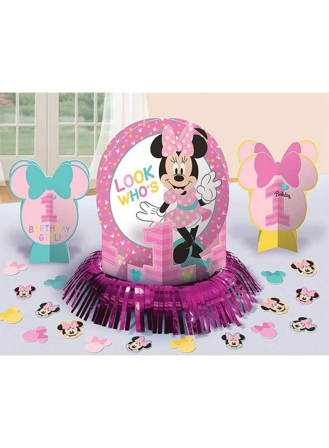 Amscan Minnie 1St Bday Table Decor - Image 2