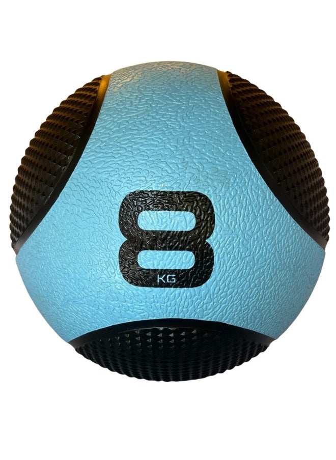 FORTUSS FORTUSS Medicine Ball 8 KG, Comfort Non-Slip Textured Grip for Strength Training  - Image 1