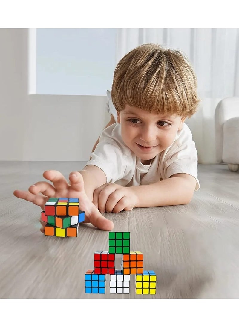 80-Pack Mini Magic Cube Puzzle Toys – Kids Party Favors, Birthday Gifts, Goody Bag Fillers, Classroom Rewards, School Prizes & Stress Relief Puzzle Games  - Image 4