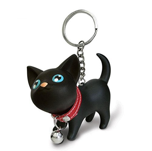 JOYJULY Cat Key Chain Kitten Keyrings for Car Key Chain Kawaii Adorable Bag Pendant,Gift Idea for Girls, Women and Men - Image 1