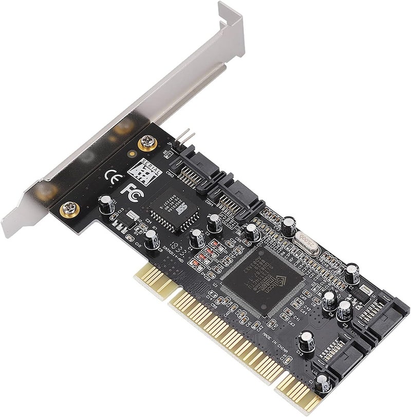 Cuifati Sil3114 PCI SATA RAID Controller Card - 4 Port, 1.5Gbps, Supports 98SE/Me/2000/XP/NT4.0/ 64-bit/Vista - Image 2