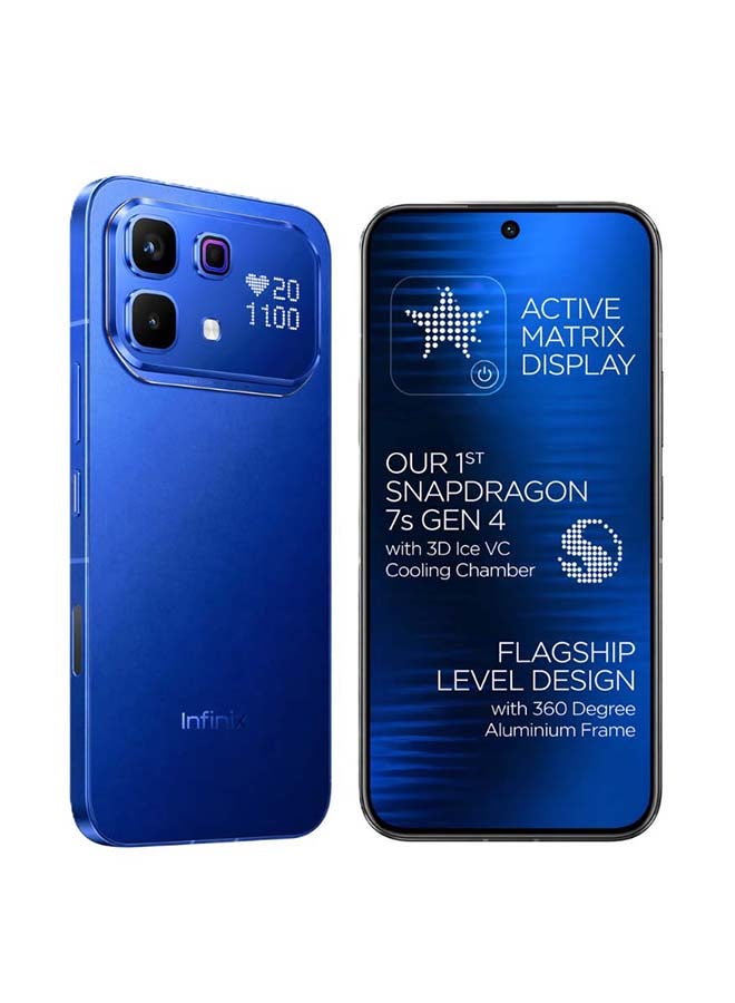 Infinix Note 60 Pro Dual SIM 5G Smartphone 8GB RAM 256GB Ocean Blue - Middle East Version - Image 1