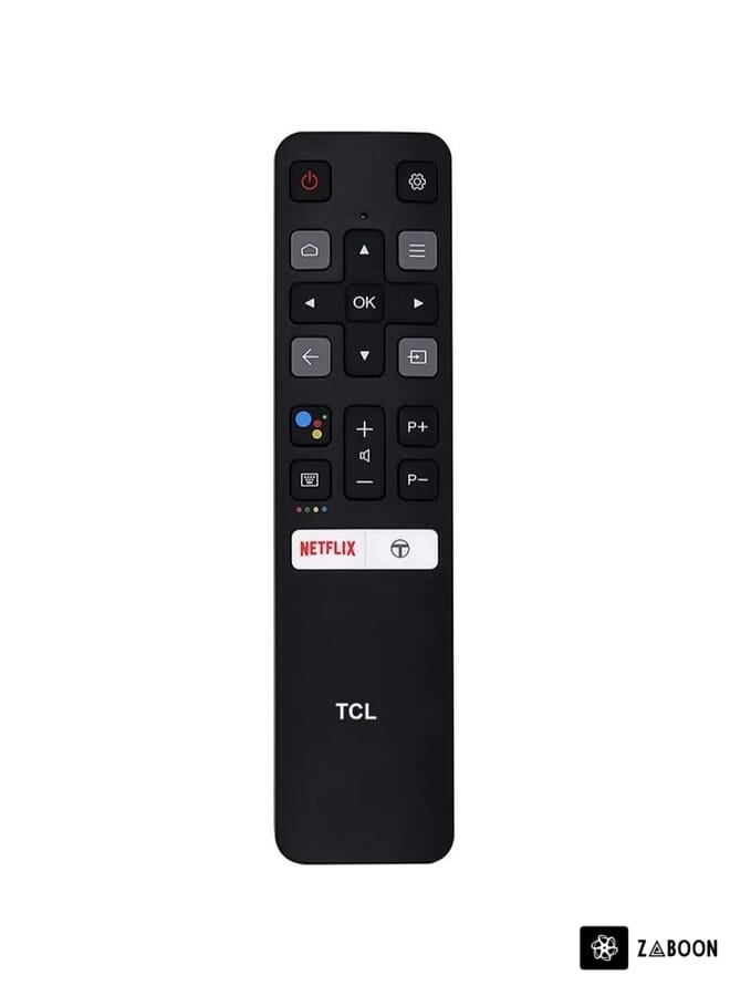 Zaboon New Replacement Infrared TV Remote Control for TCL LED Smart Televisions