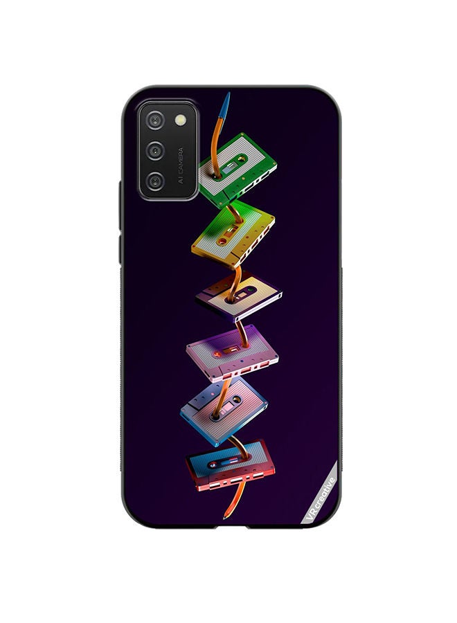VR CREATIVE Protective Case Cover For Samsung Galaxy A02s Multicolur Design Multicolour - Image 1