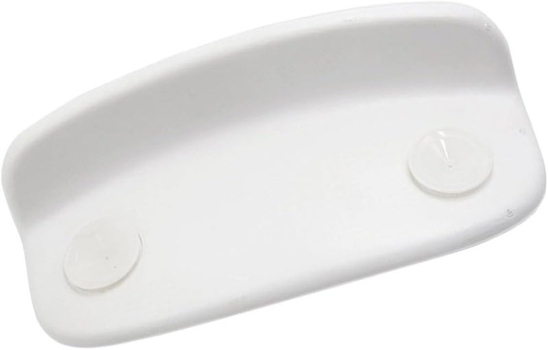 GANAZONO Bathtub Pillow with Suction Cups, Tub Head Support and Neck Cushion, White Bathroom Backrest for Spa and Relaxation in Adult Bathtubs - Image 1