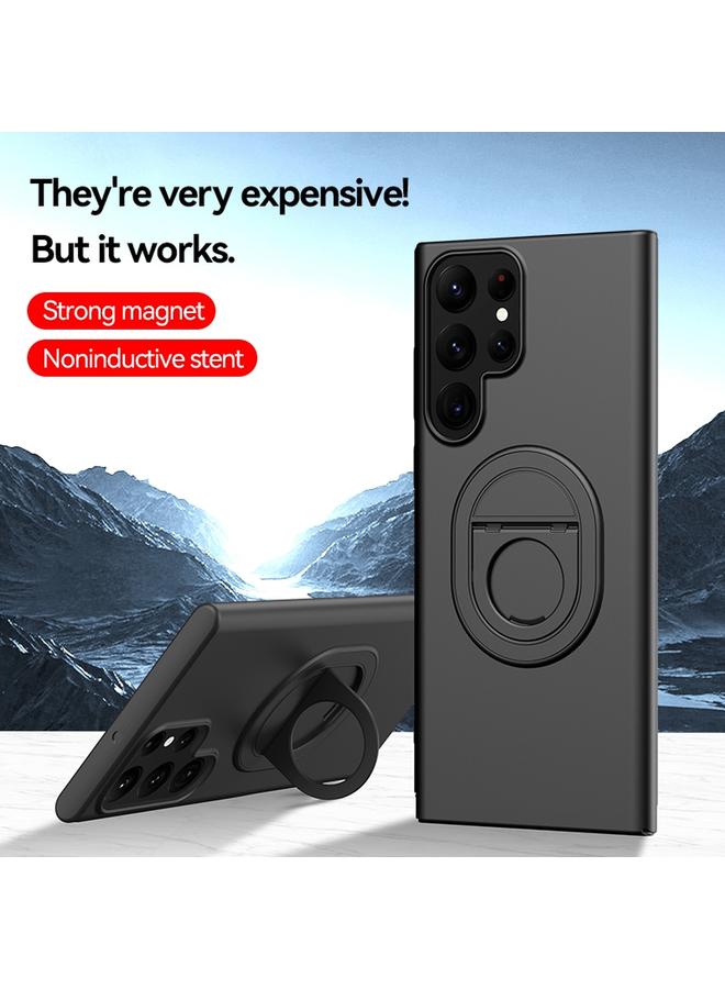 S-TOP Case For Samsung Galaxy S22 Magsafe Hidden Fold Holder Full Coverage Shockproof Phone Case - Image 2