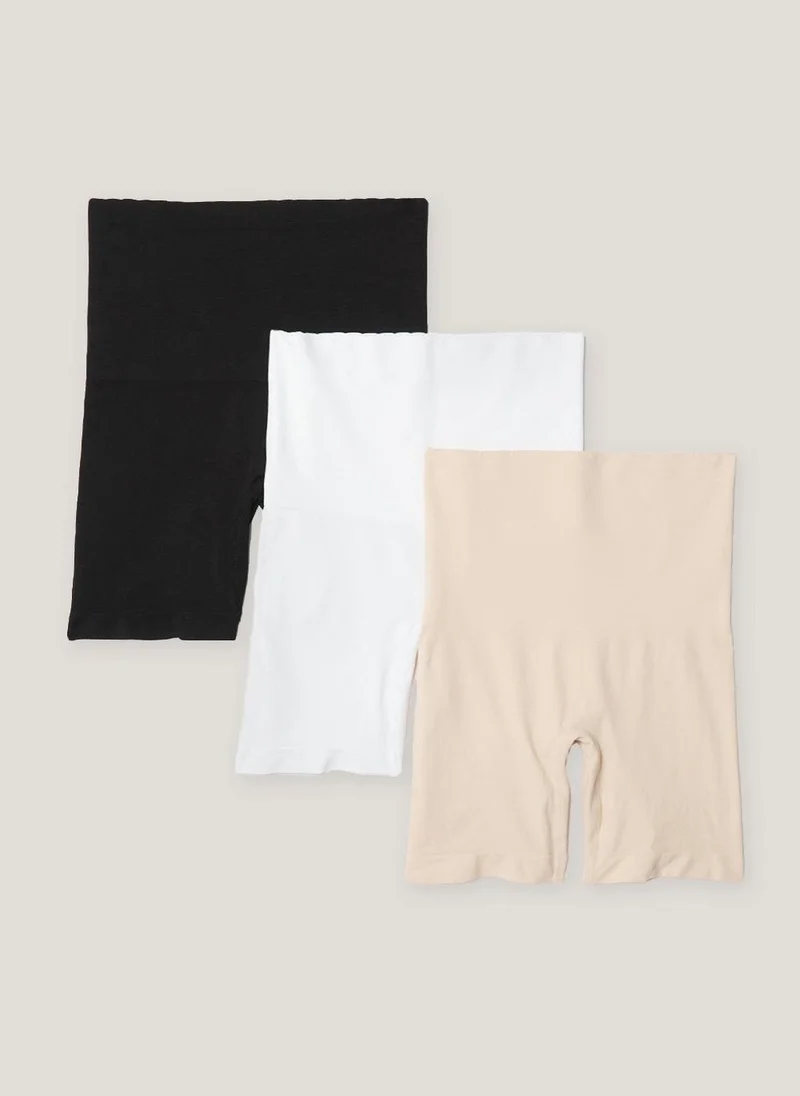 Matalan 3 Pack Seam Free Shorts
