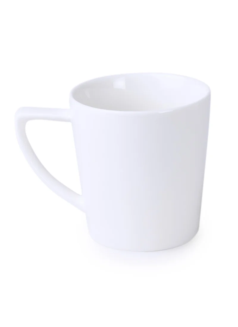 Cuisine Art Cuisine Art Aden Bone China Mug 330ml | Durable, Lightweight, Chip-Resistant | Microwave and Dishwasher Safe | White Coffee and Tea Mug