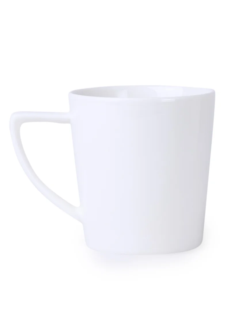 Cuisine Art Cuisine Art Aden Bone China Mug 330ml | Durable, Lightweight, Chip-Resistant | Microwave and Dishwasher Safe | White Coffee and Tea Mug