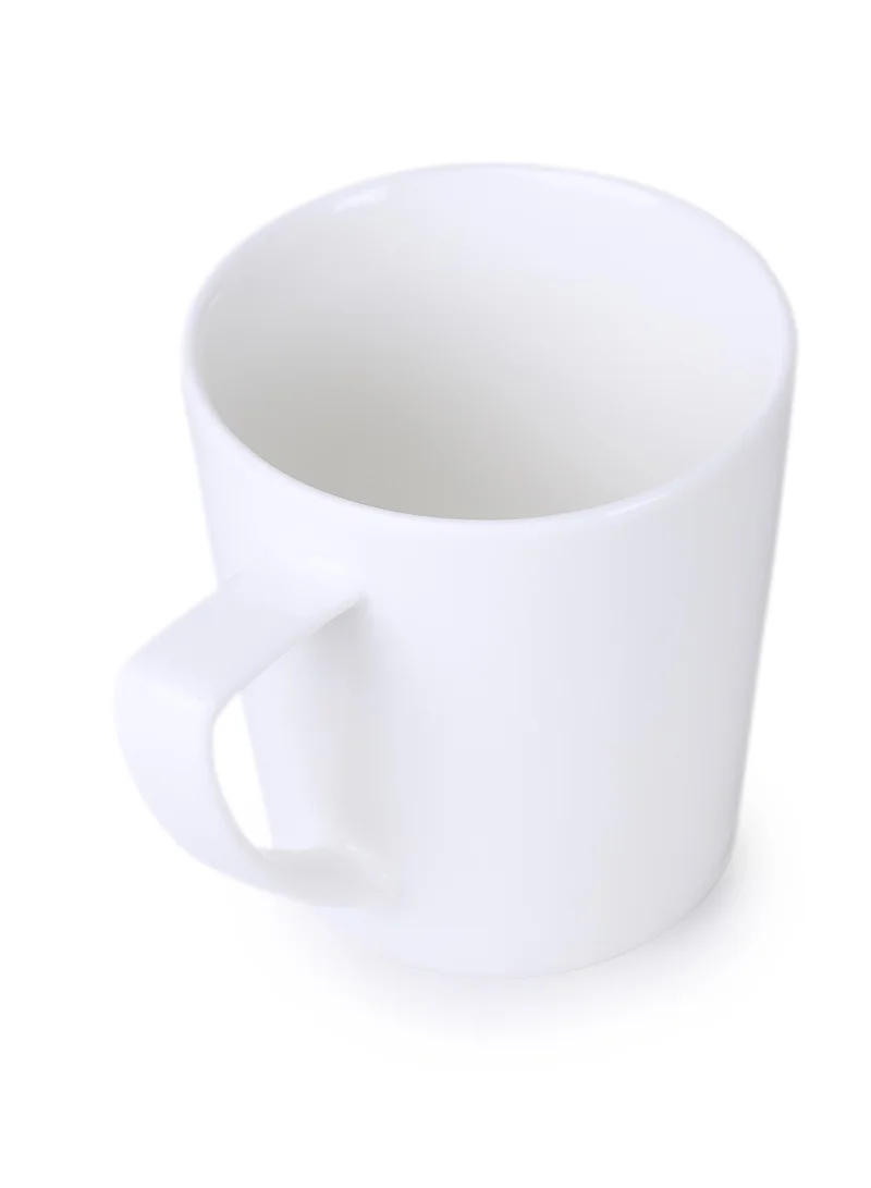 Cuisine Art Cuisine Art Aden Bone China Mug 330ml | Durable, Lightweight, Chip-Resistant | Microwave and Dishwasher Safe | White Coffee and Tea Mug