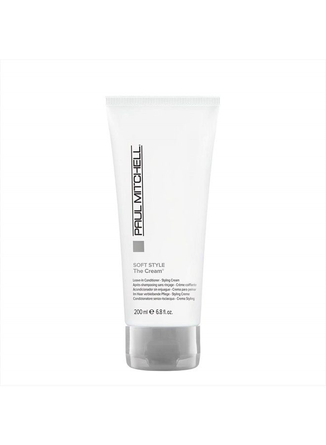 Paul Mitchell The Cream Conditioning Styling Cream, UV Protection, For All Hair Types, 6.8 fl. oz. - Image 1