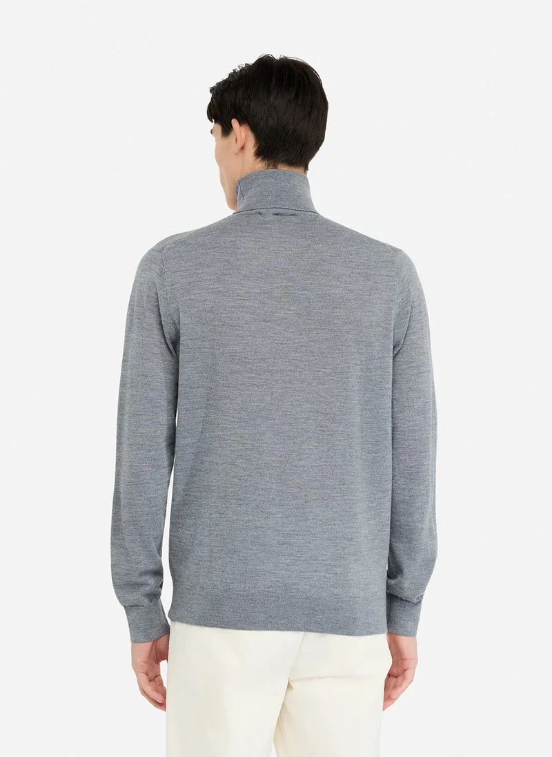 Liu Jo Merino Wool Polo-Neck Jumper