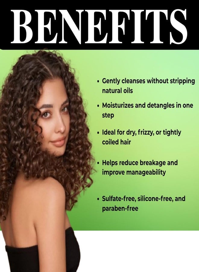Curlsense Sulfate-Free Co-Wash, Hydrating Cleansing Conditioner for Curly & Wavy Hair - Gentle Cleanser, No Harsh Chemicals - Image 3