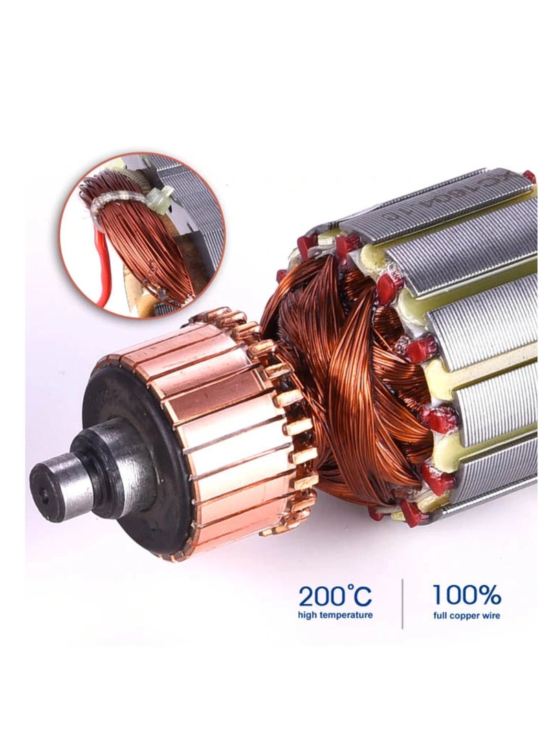 makute - Rotary Hammer Drill, 900W Full Copper Motor, 220-240/110V~50/60Hz, 0-900 r/min No Load Speed, Lightweight, Ergonomic Design, Three Convertible Functions, Easy Operation HD900 - Image 1