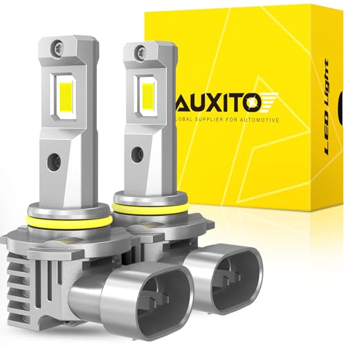 AUXITO 9005 LED Bulbs 30000LM 900 Brightness 11 Mini Size Design Fog Lights 6500K Cool WhitePack of 2 - Image 1