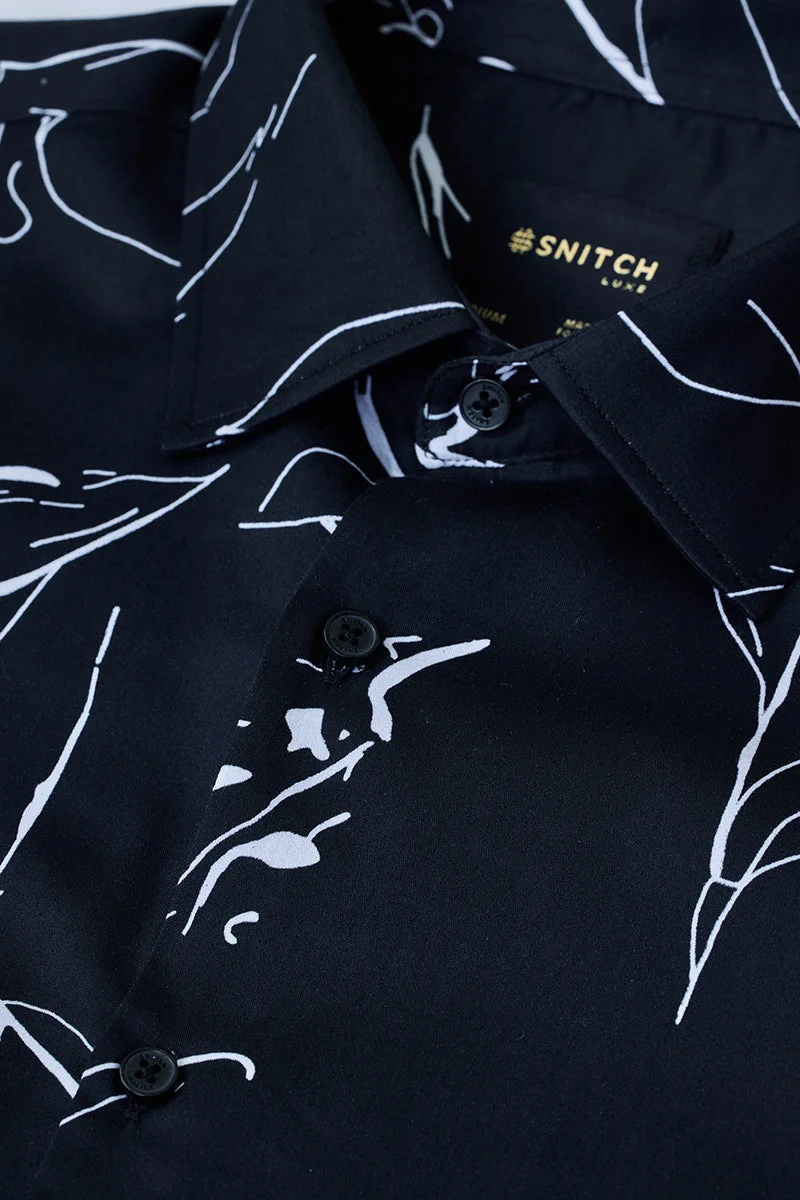 SNITCH Luxe 100% Cotton Slim Fit Shirt