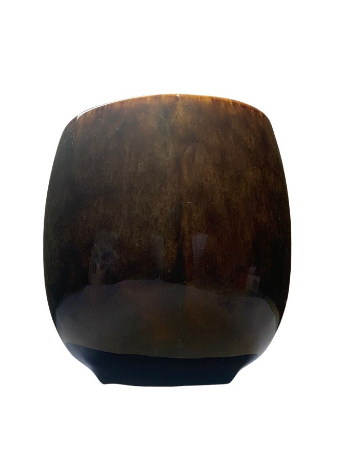 شورو كوب قهوة من السيراميك باللون البني - Image 3