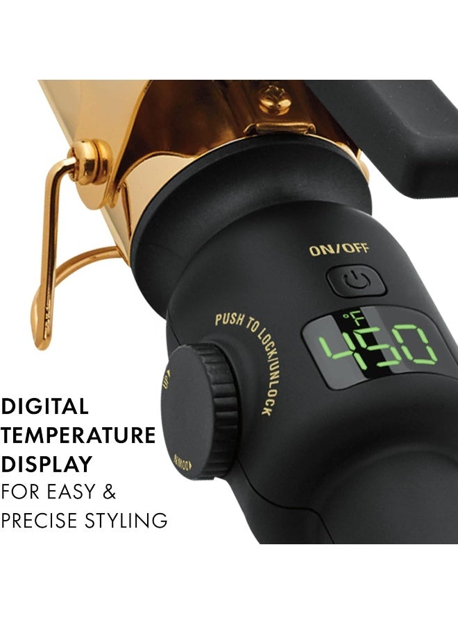 HOT TOOLS Professional 24K Gold 1-1/2'' Digital Curling Iron, 1 ct. - Image 5
