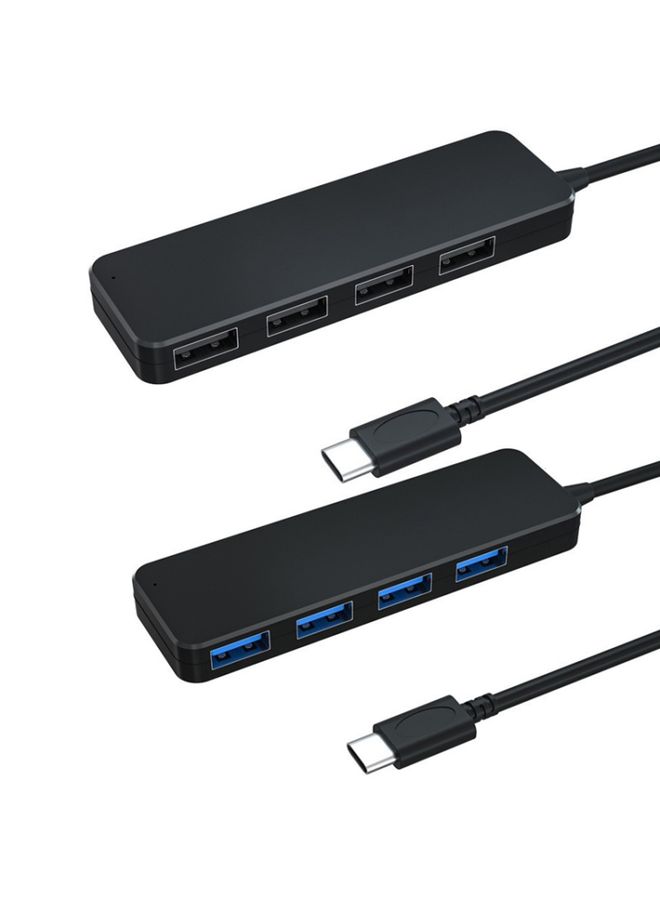 BURAQ AC3-L43 Type-c/USB-c USB3.0 25cm 4 Ports Expansion Dock Notebook High Speed HUB  - Image 2