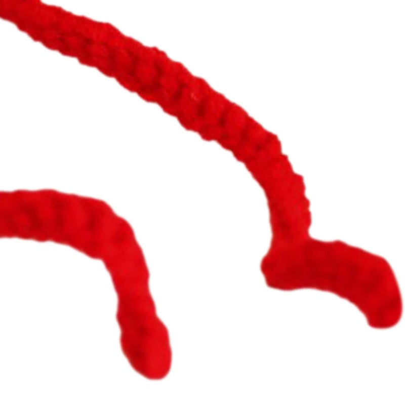 Comfortable Wool Cat Costume Red Hat for Chinese New Year Pet Clothing - Image 2