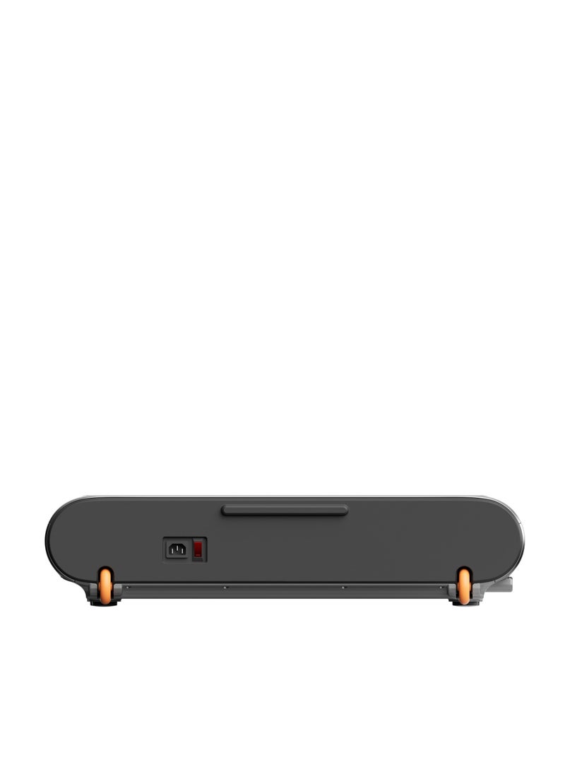 KINGSMITH - WP440F4 Kingsmith WalkingPad Black R3 | Brush 1 HP 735W motor | 1-6 km/h speed | upto 120kg user weight | Time, speed, distance, calories, steps panel display | Black - Image 1