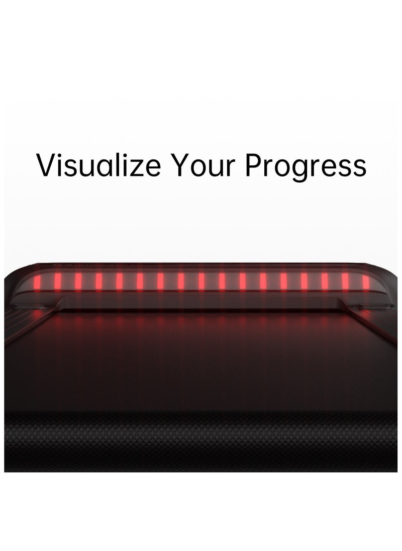 KINGSMITH - WP440F4 Kingsmith WalkingPad Black R3 | Brush 1 HP 735W motor | 1-6 km/h speed | upto 120kg user weight | Time, speed, distance, calories, steps panel display | Black - Image 1