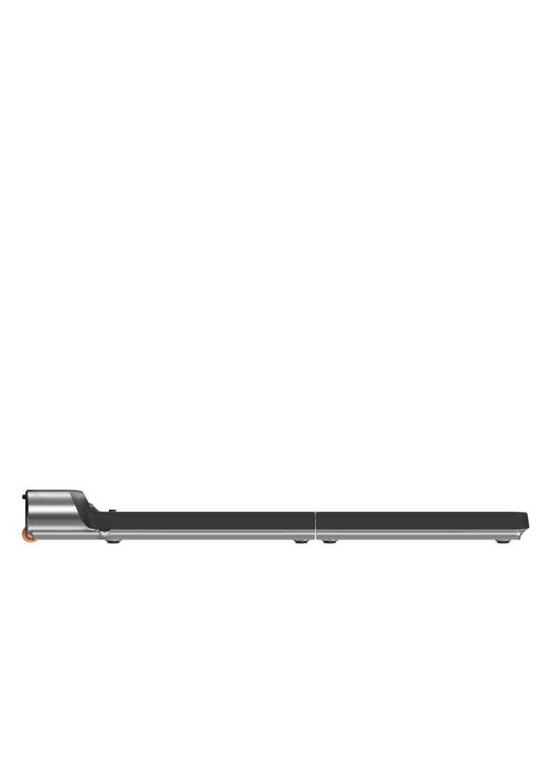 KINGSMITH - WP440F4 Kingsmith WalkingPad Black R3 | Brush 1 HP 735W motor | 1-6 km/h speed | upto 120kg user weight | Time, speed, distance, calories, steps panel display | Black - Image 1