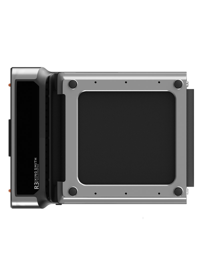 KINGSMITH - WP440F4 Kingsmith WalkingPad Black R3 | Brush 1 HP 735W motor | 1-6 km/h speed | upto 120kg user weight | Time, speed, distance, calories, steps panel display | Black - Image 1