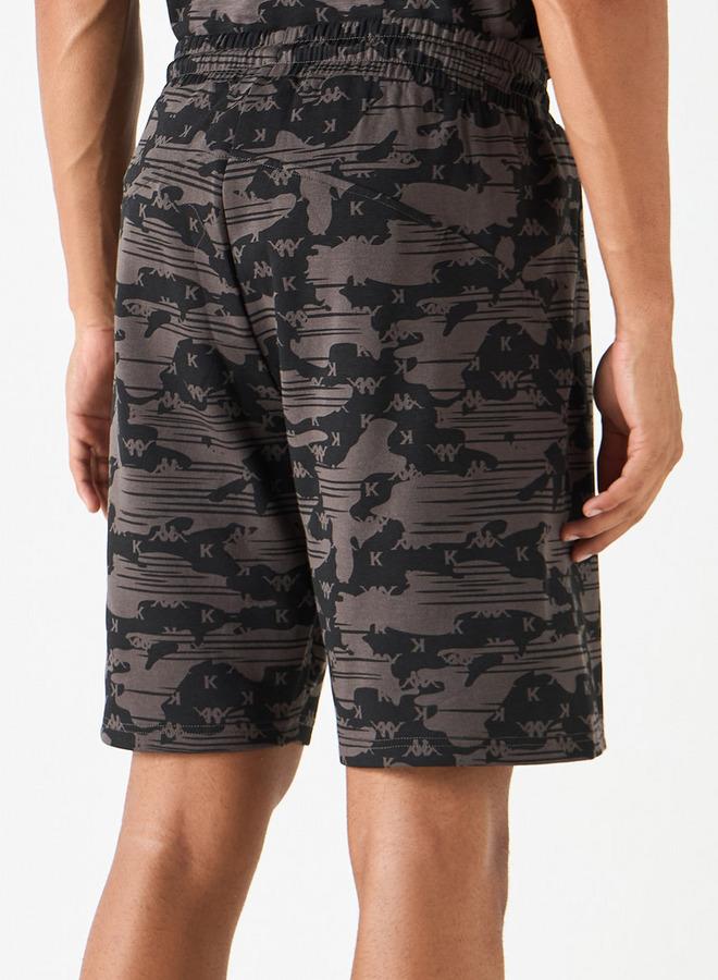 كابا شورت برباط إغلاق وجيوب وطبعات من كابا - Image 3