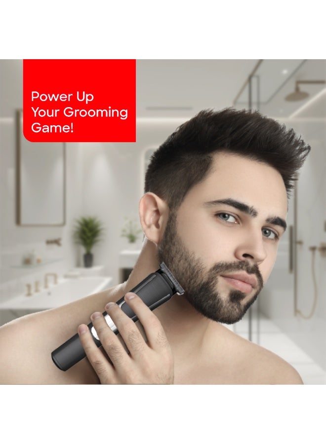 Sanford Rechargeable Hair Clipper, 90-100 Mins Working Time, LED Display, Lithium Battery, Stainless Steel Blades - Image 2